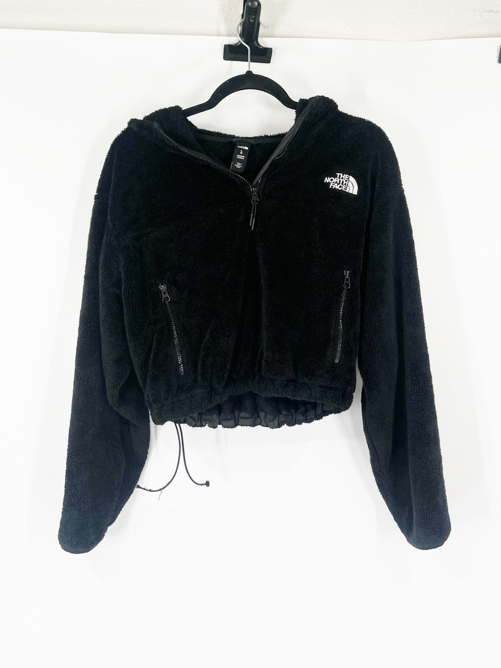 The North Face Black Fleece Pullover Hooded Jacket